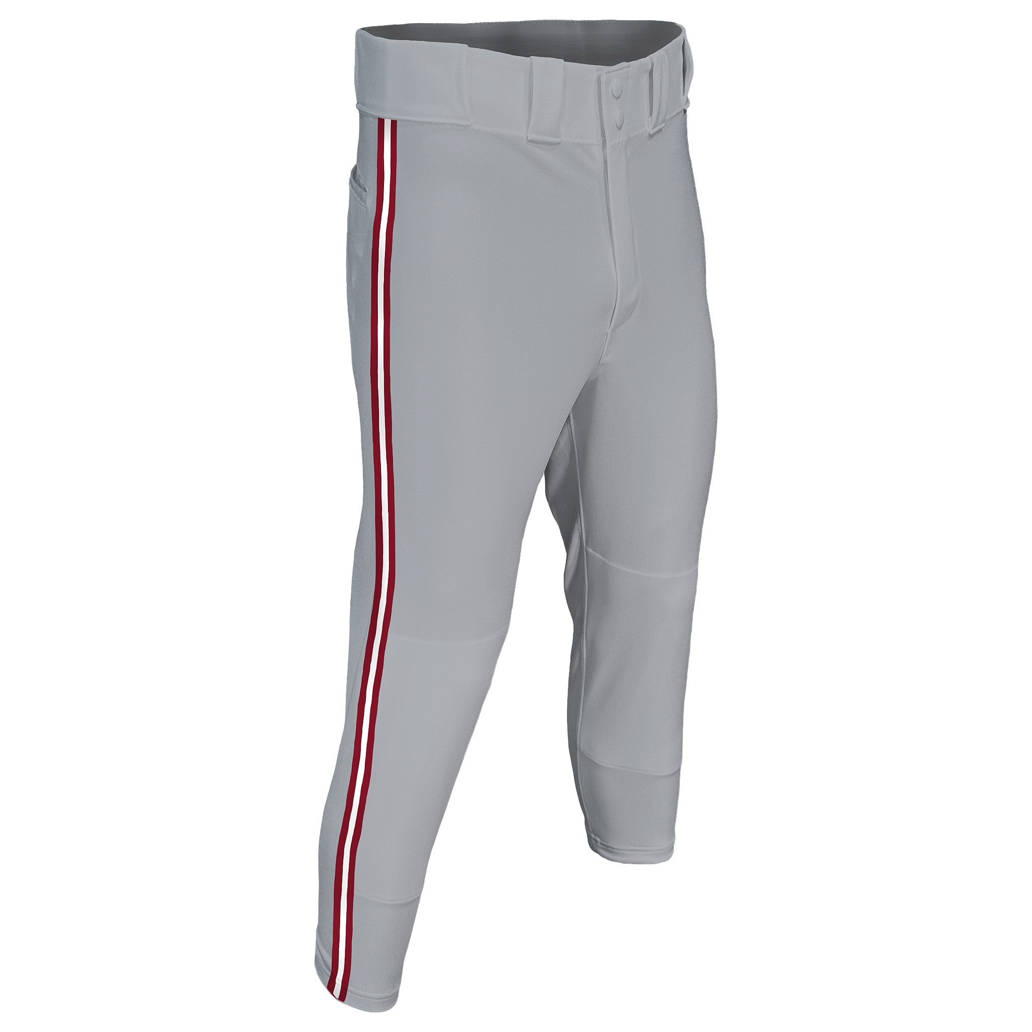 Baseball Gray Powers Mid Tapered Pant