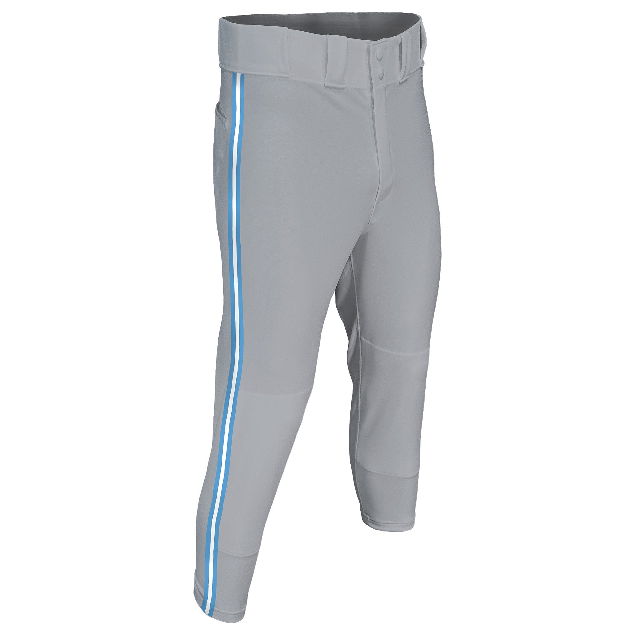 Baseball Gray Powers Mid Tapered Pant