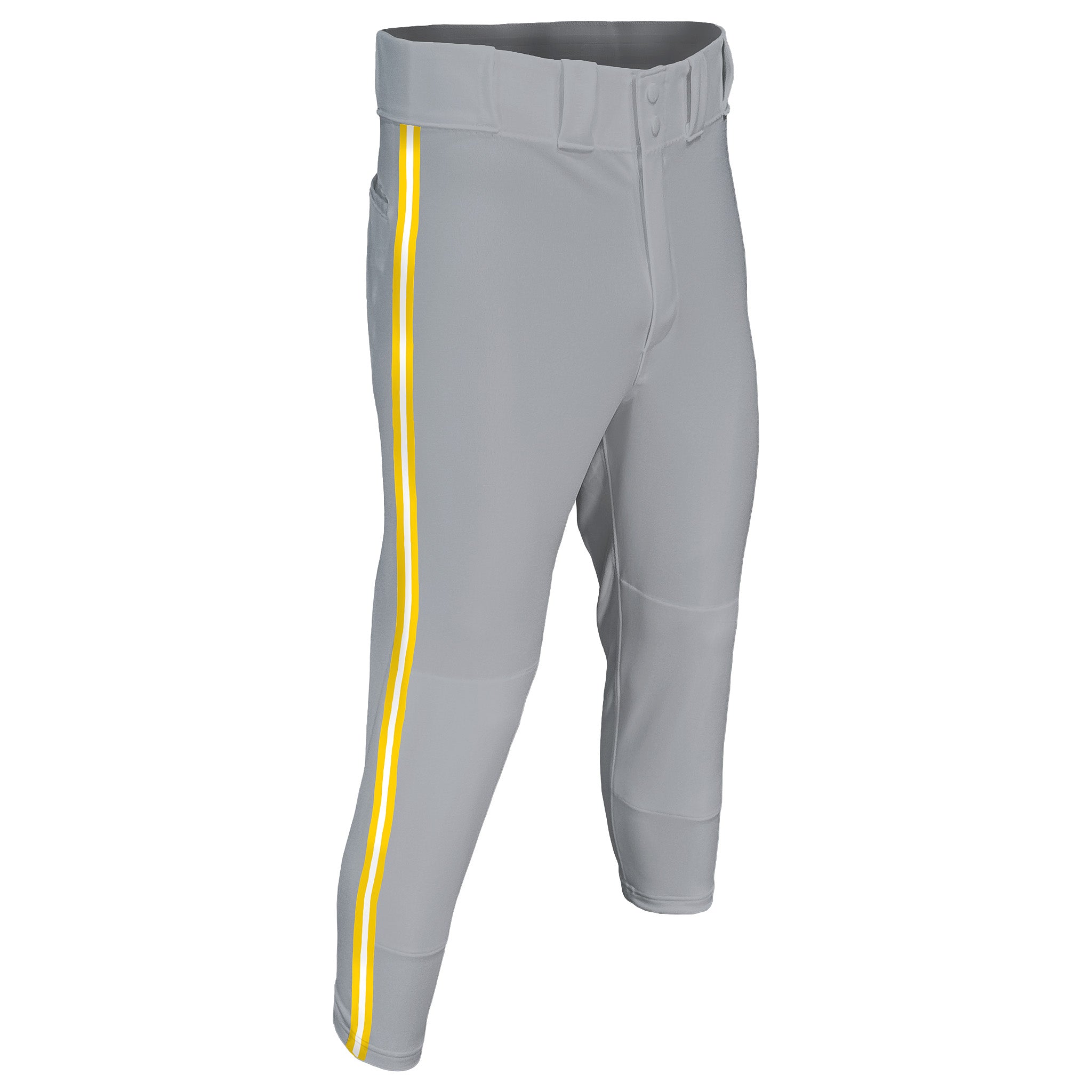 Baseball Gray Powers Mid Tapered Pant