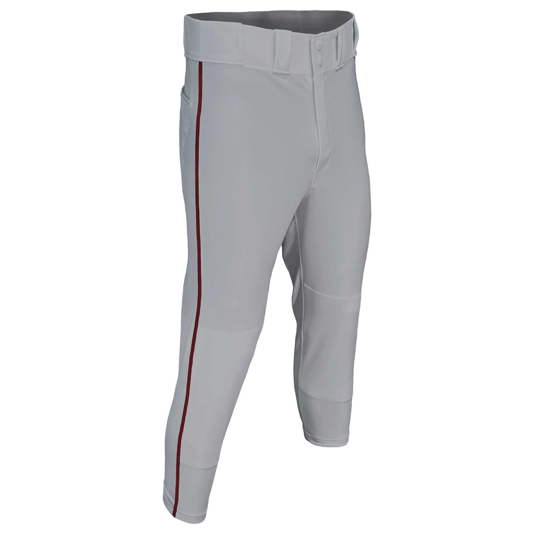Baseball Gray Powers Mid Tapered Pant