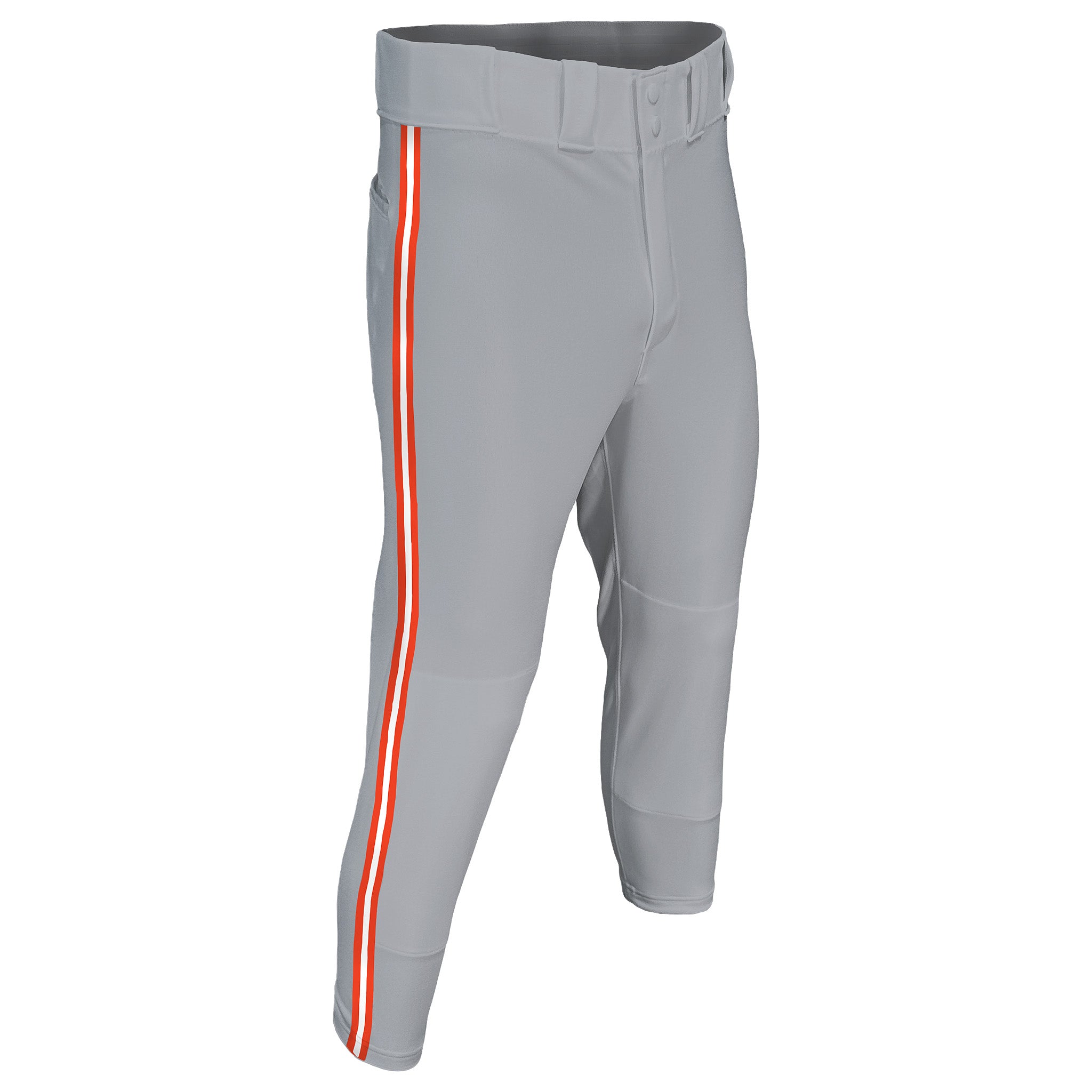 Baseball Gray Powers Mid Tapered Pant