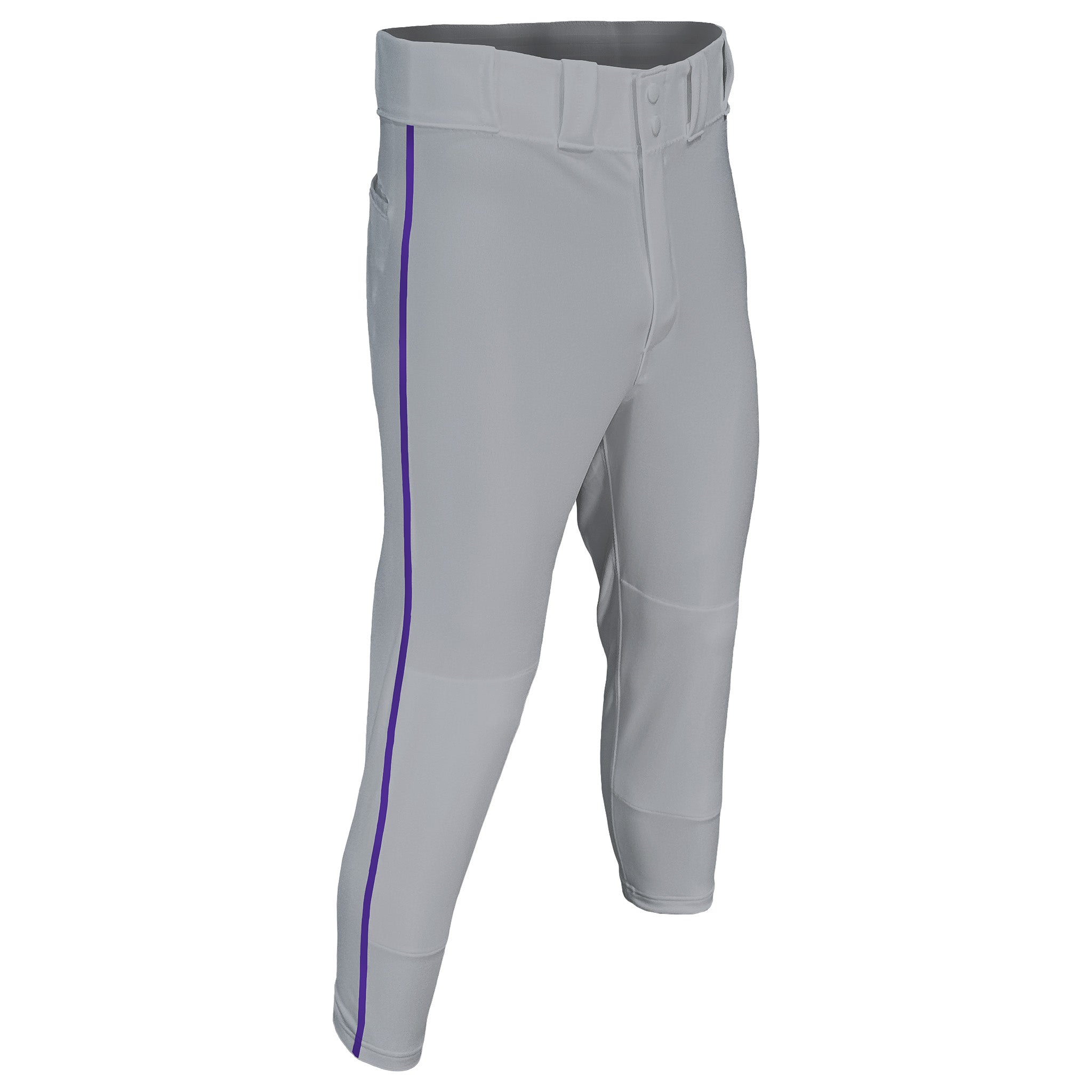 Baseball Gray Powers Mid Tapered Pant