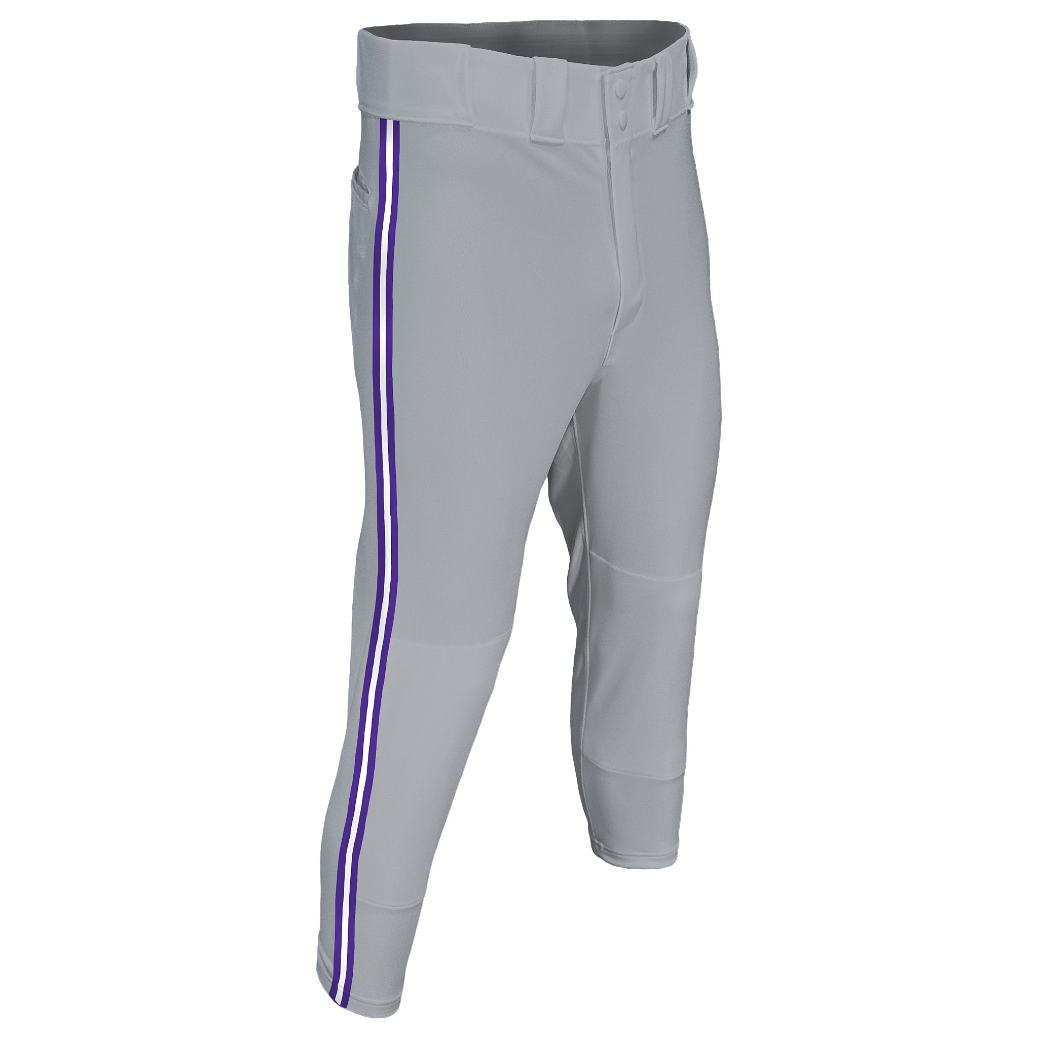 Baseball Gray Powers Mid Tapered Pant
