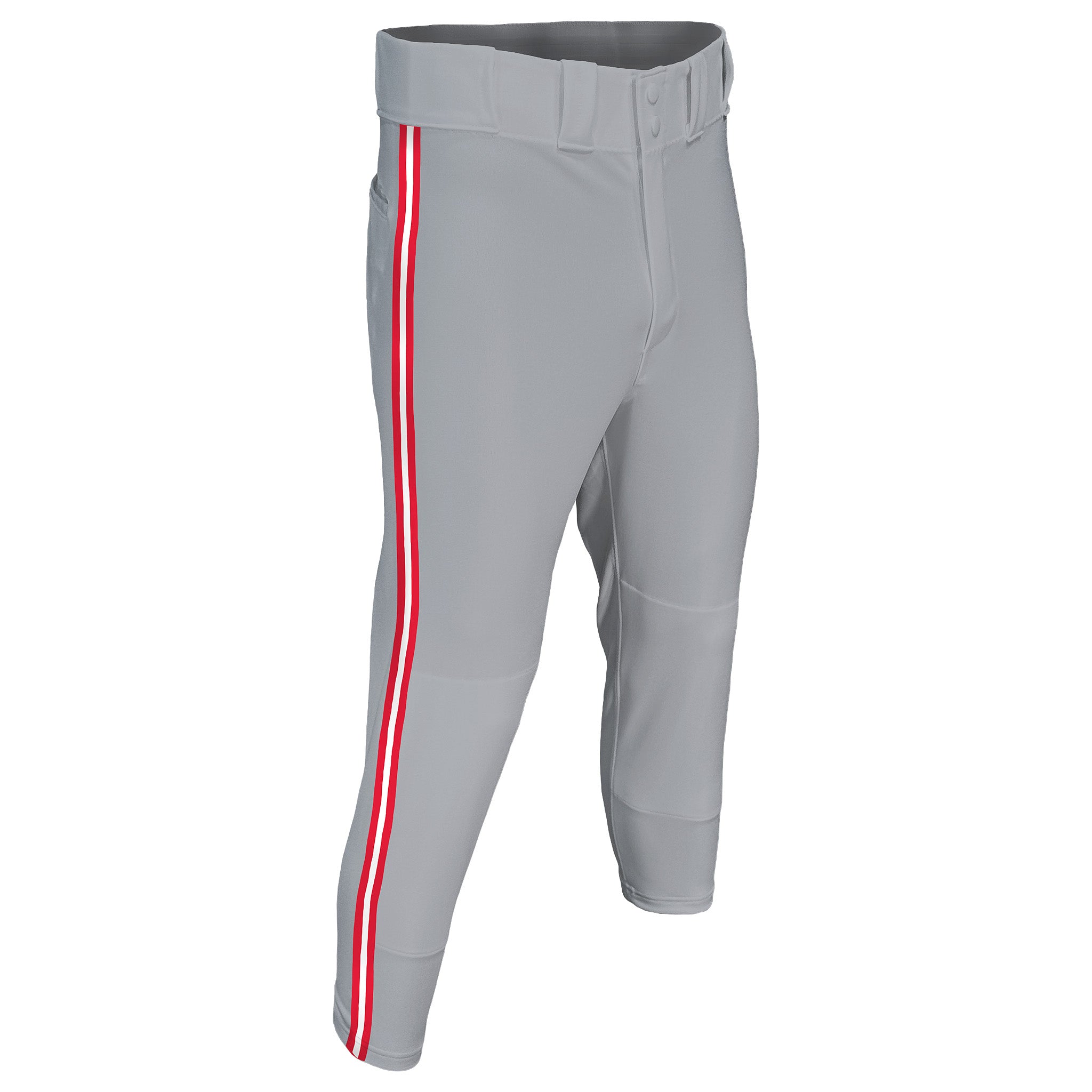 Baseball Gray Powers Mid Tapered Pant
