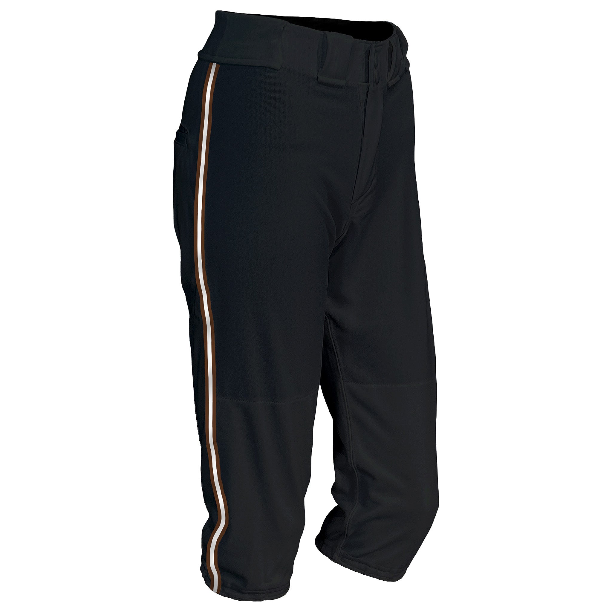 Black Powers Softball Knicker Pant